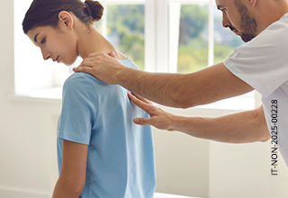 Collonna vertebrale toracica, dolore